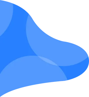 Abstract Blue Waves Background
