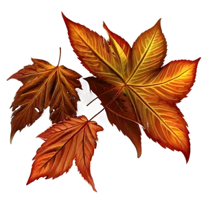 Abstract Blurry Fallen Leaves PNG 62 PNG