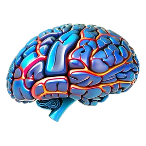 Abstract Brain Design Png 41 PNG image
