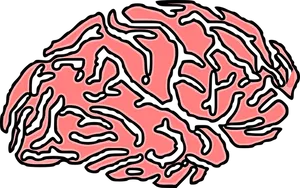 Abstract Brain Illustration PNG image