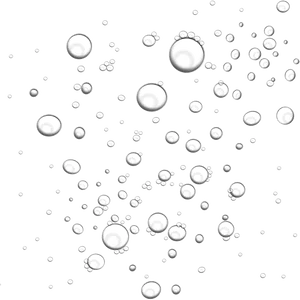 Abstract Bubbleson Black Background PNG image