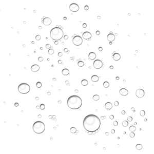Abstract Bubbleson Black Background