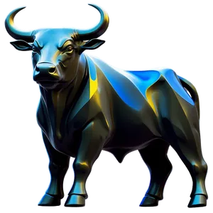 Abstract Bull Art PNG Kjp