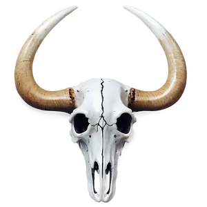 Abstract Bull Skull Png Kvn PNG image