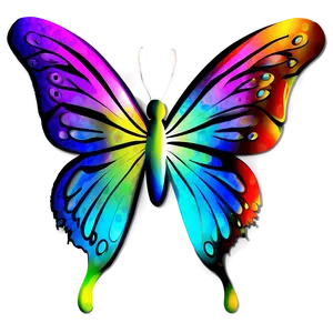Abstract Butterfly Concept Png 04292024 PNG image