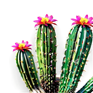 Abstract Cactus Png Vit PNG image