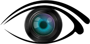 Abstract Camera Iris Logo PNG