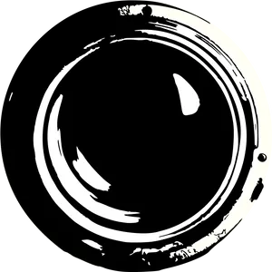 Abstract Camera Lens Graphic PNG