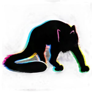 Abstract Cat Silhouette Png Gqn74 PNG image