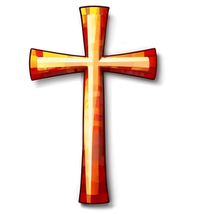 Abstract Catholic Cross Concept Png Edc PNG image