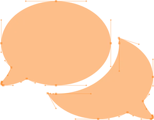 Abstract Chat Bubbles Vector PNG
