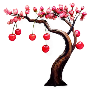 Abstract Cherry Tree PNG 67 PNG