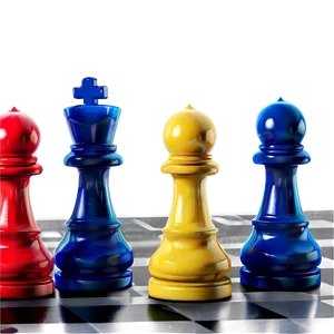 Abstract Chess Pawn Concept Png 06132024 PNG image