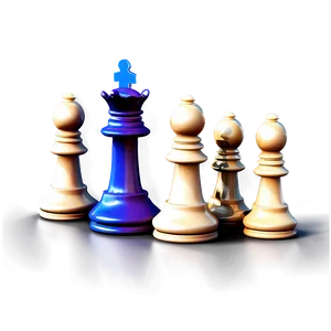 Abstract Chess Pieces Concept PNG 61