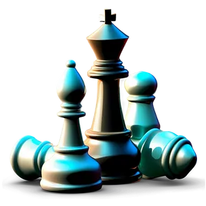 Abstract Chess Pieces Concept Png Xes PNG image