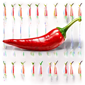 Abstract Chili Pepper PNG Ink57 PNG