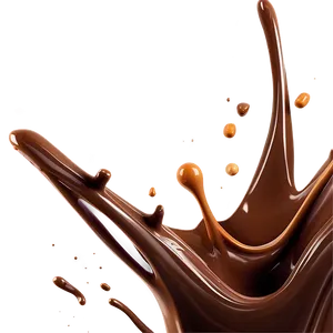 Abstract Chocolate Splash Png Nwk82 PNG image