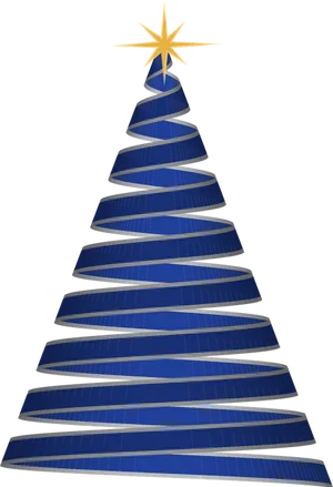 Abstract Christmas Tree Design PNG image