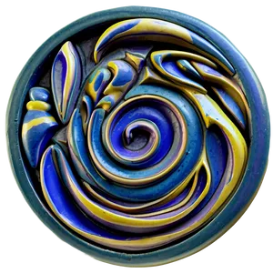 Abstract Clay Artwork PNG Prn