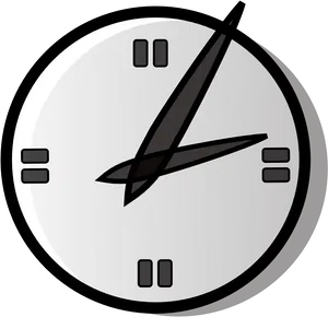 Abstract Clock Face Design PNG image