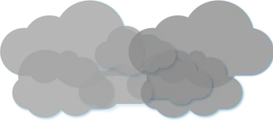 Abstract Cloud Formation Illustration