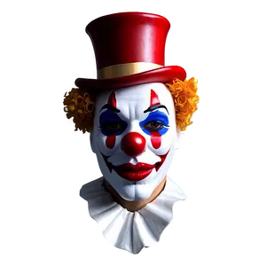 Abstract Clown Mask PNG 06212024