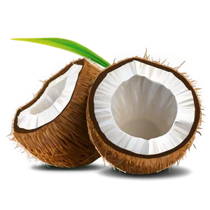 Abstract Coconut Art PNG Ned39 PNG