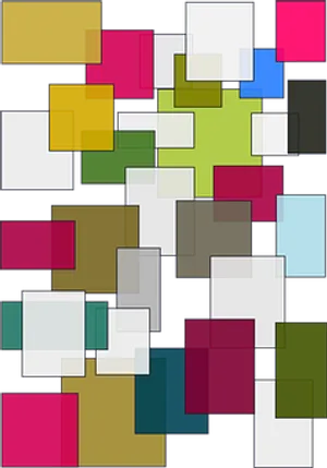 Abstract Color Blocks Wallpaper