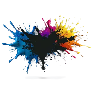 Abstract Color Splash PNG Qby PNG
