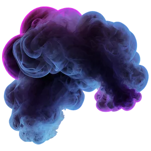 Abstract Colorful Smoke PNG Faa