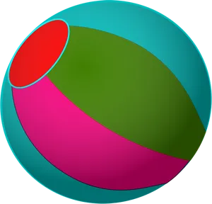 Abstract Colorful Sphere Graphic PNG image