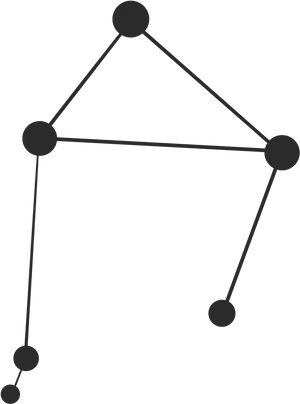Abstract Constellation Diagram PNG image