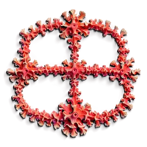 Abstract Coral Art PNG Bgb