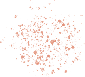 Abstract Coral Splatter Pattern