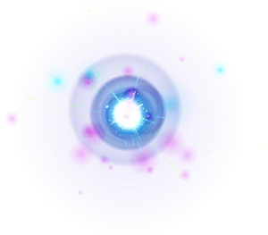 Abstract Cosmic Energy Illustration