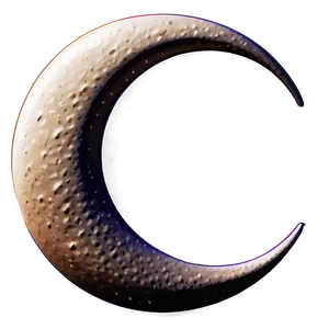 Abstract Crescent Moon Art Png 05212024 PNG image