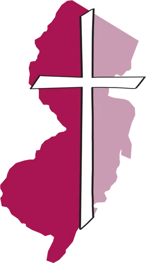Abstract Crosson Map Graphic PNG