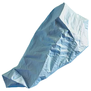 Abstract Crumpled Paper PNG 05242024