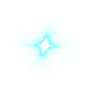 Abstract Cyan Explosion PNG image