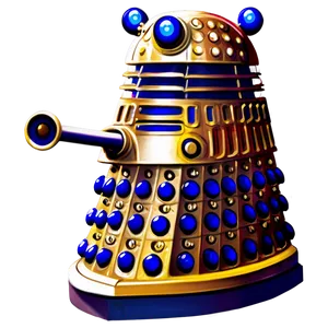 Abstract Dalek Artwork Png 06242024 PNG image