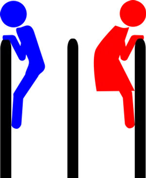 Abstract Dance Figures Graphic