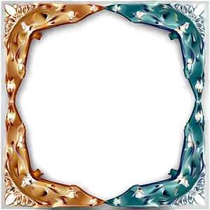 Abstract Decorative Frame PNG 06292024