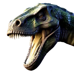 Abstract Dinosaur Head PNG Slw26 PNG