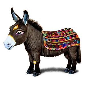 Abstract Donkey Art PNG 05232024