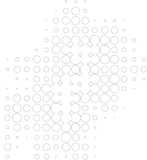 Abstract Dot Gradient Pattern PNG image