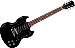 Abstract Electric Guitar Design