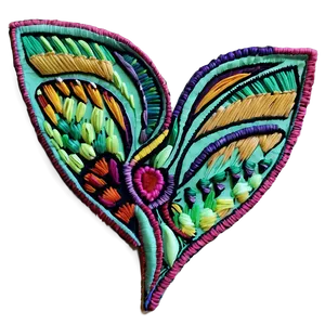 Abstract Embroidery Art Png 06262024 PNG image