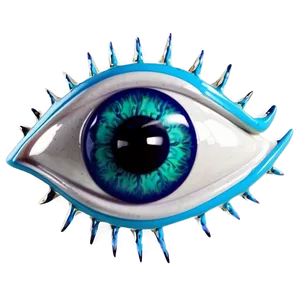 Abstract Evil Eye PNG Aeg