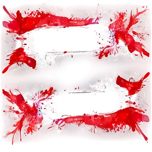 Abstract Expression Red Splash PNG 49 PNG