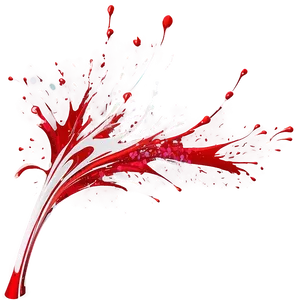 Abstract Expression Red Splash PNG 86 PNG